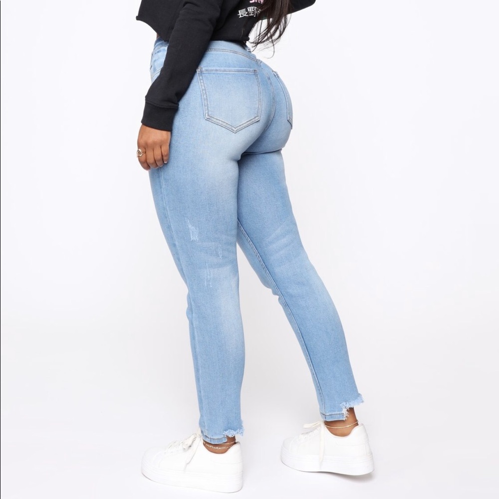 Fashion nova jeans. Barely used. Size 7. $15